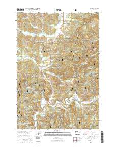 Beaver 2014 topographic map thumbnail