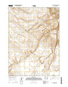 Acty Mountain 2014 topographic map thumbnail