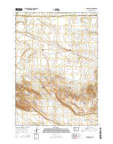 Brothers SW 2014 topographic map thumbnail