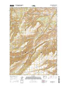 Brown Creek 2014 topographic map thumbnail