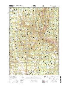 Bear Canyon Butte 2014 topographic map thumbnail