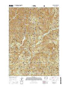 Acker Rock 2014 topographic map thumbnail