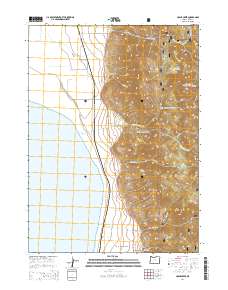 Crane Creek 2014 topographic map thumbnail