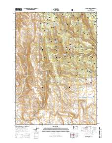 Bulger Ridge 2014 topographic map thumbnail