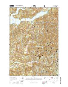 Cascadia 2014 topographic map thumbnail