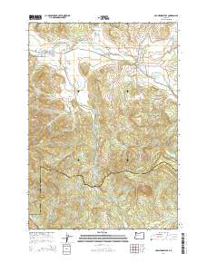Crawfordsville 2014 topographic map thumbnail