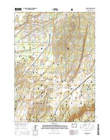 Crescent 2014 topographic map thumbnail