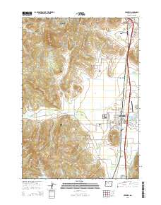 Creswell 2014 topographic map thumbnail