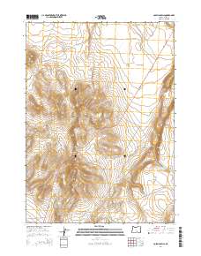 Coleman Hills 2014 topographic map thumbnail