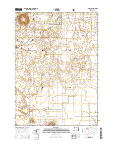Cabin Lake 2014 topographic map thumbnail