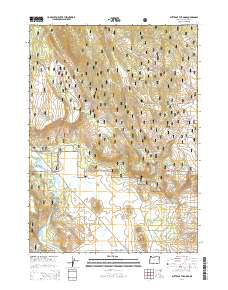 Buttes of the Gods 2014 topographic map thumbnail