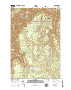Deep Creek 2014 topographic map thumbnail