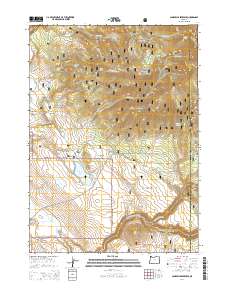 Campbell Reservoir 2014 topographic map thumbnail