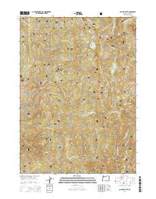 Collier Butte 2014 topographic map thumbnail