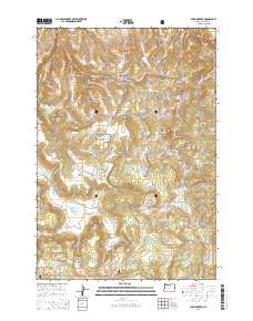 Chapin Creek 2014 topographic map thumbnail