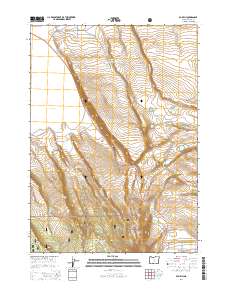 Egli Rim 2014 topographic map thumbnail
