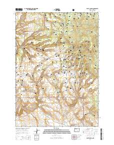 Egypt Canyon 2014 topographic map thumbnail