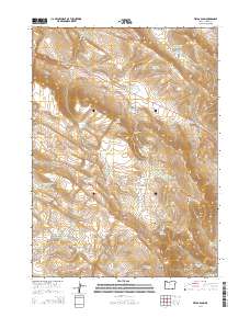 Fields Basin 2014 topographic map thumbnail