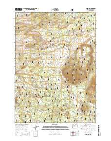 China Hat 2014 topographic map thumbnail
