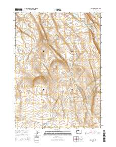 Corn Lake 2014 topographic map thumbnail