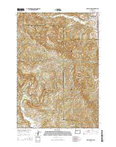 Dixie Mountain 2014 topographic map thumbnail