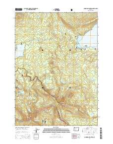 Cowhorn Mountain 2014 topographic map thumbnail