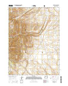 Drake Peak 2014 topographic map thumbnail