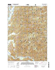 Devils Lake 2014 topographic map thumbnail