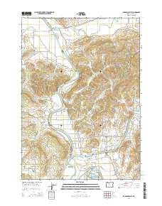 Garden Valley 2014 topographic map thumbnail