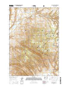 Dry Mountain 2014 topographic map thumbnail