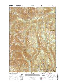 Cornucopia 2014 topographic map thumbnail