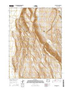 Diablo Peak 2014 topographic map thumbnail