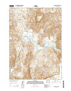 Diamond Butte 2014 topographic map thumbnail