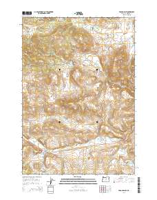 Frog Hollow 2014 topographic map thumbnail