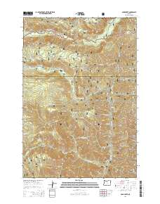 Duck Creek 2014 topographic map thumbnail