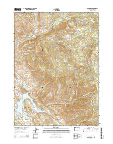 Emigrant Lake 2014 topographic map thumbnail