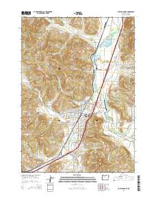 Cottage Grove 2014 topographic map thumbnail
