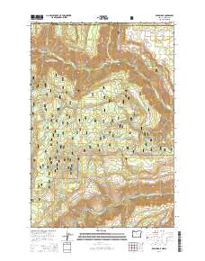 Eden Ridge 2014 topographic map thumbnail