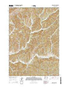 Dodson Butte 2014 topographic map thumbnail