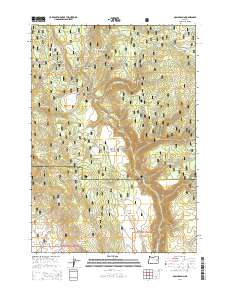 Dollar Basin 2014 topographic map thumbnail