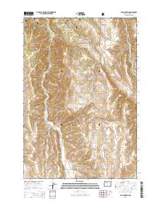 Elk Mountain 2014 topographic map thumbnail