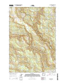 Elk Prairie 2014 topographic map thumbnail