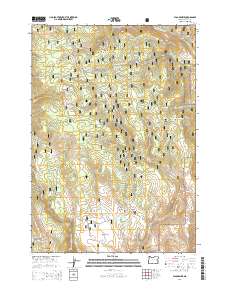 Flag Prairie 2014 topographic map thumbnail