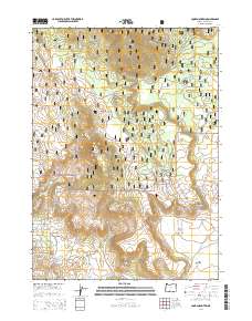 Cooks Mountain 2014 topographic map thumbnail
