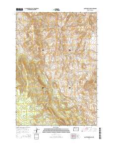Courthouse Rock 2014 topographic map thumbnail