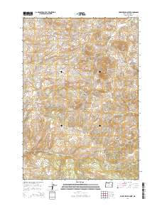 Horse Heaven Creek 2014 topographic map thumbnail