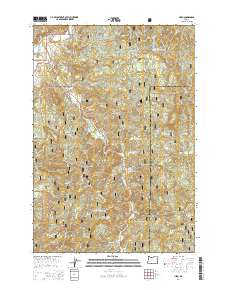 Hebo 2014 topographic map thumbnail
