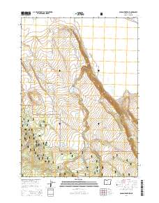 Duncan Reservoir 2014 topographic map thumbnail