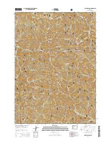 Fairview Peak 2014 topographic map thumbnail