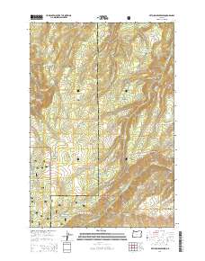 Ketchum Reservoir 2014 topographic map thumbnail